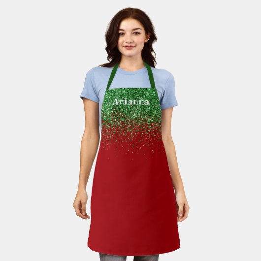 Speciaal kerstkeuken Apron Schort (Gedragen)
