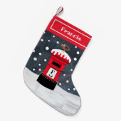 Speciaal kerstpostvak en Robin Stocking Kleine Kerstsok (Voorkant (Hangend))