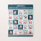 Speciaal kerstrecorder Jigzaag Puzzle Legpuzzel (Verticaal)