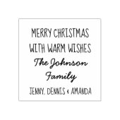 Speciaal kerststempel 	rubberstempel (Afrduk)