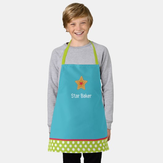 Speciaal Kinder baking Apron Schort (Gedragen)