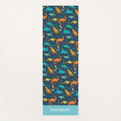 Speciaal Kinder dinosauruspatroon Yogamat (Voorkant)
