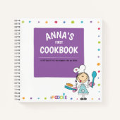Speciaal Kinder Recipe Book Notitieboek (Voorkant)