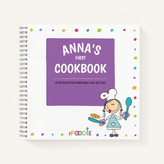 Speciaal Kinder Recipe Book Notitieboek (Voorkant)