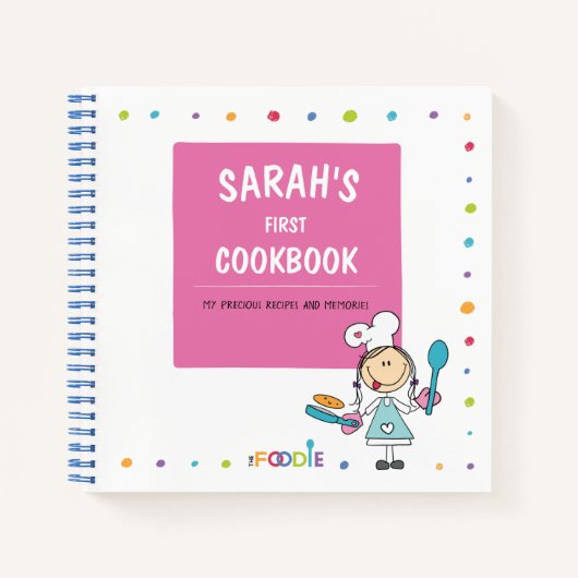 Speciaal Kinder Recipe Book Notitieboek (Voorkant)