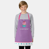 Speciaal kinderpron schort (Gedragen)