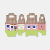 Speciaal klein huis van Provence-pleisterbox Bedankdoosjes (Uitgevouwen)