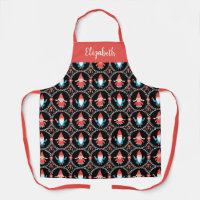 Speciaal kofferespron gepersonaliseerd cute gnome