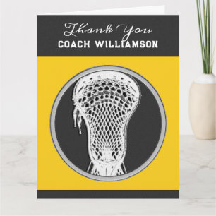 Speciaal Lacrosse Coach Kaart