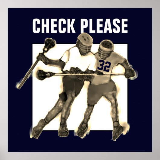 Speciaal Lacrosse Decor Poster (Voorkant)