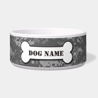 Speciaal leger ACU Camouflage Dog Bowl Voerbakje