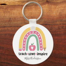 Speciaal leraar Gift Teach Love Inspire