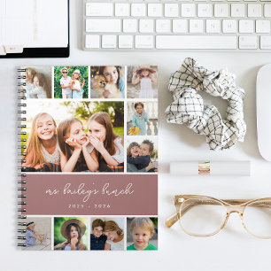 Speciaal leraar voor fotocollage notitieboek
