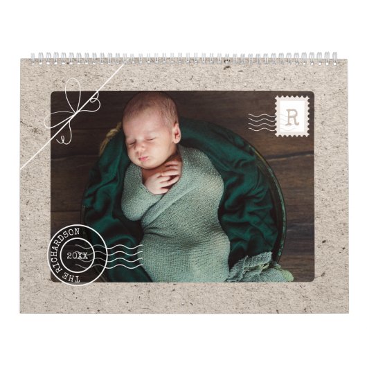 Speciaal leveringspakket Fotopoststempel Kalender (Hoes)