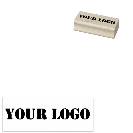 Speciaal Logo Rubber Stempel voor uw bedrijf (Gestempeld)