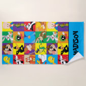 Speciaal LOONEY TUNES™ Character Grid Strandlaken (Voorkant)