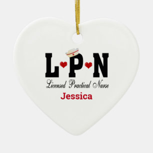 Speciaal lpn zurig keramisch Ornament
