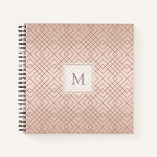 Speciaal Luxury Roos Gold Notitieboek