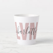 Speciaal LVN-gelicentieerd grafisch verpleegster Latte Mok (Voorkant)