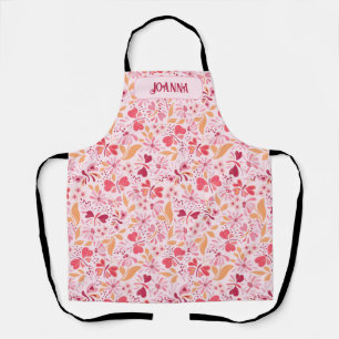 Speciaal magenta Love & Butterflies Schort
