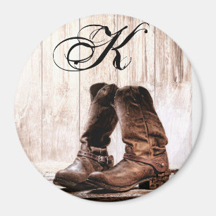 Speciaal Magnet boots country rustige western w Magneet
