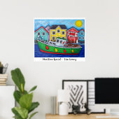 Speciaal maritiem afdrukken poster (Thuiskantoor)