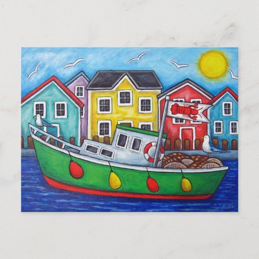 Speciaal maritieme postkaart (Voorkant)