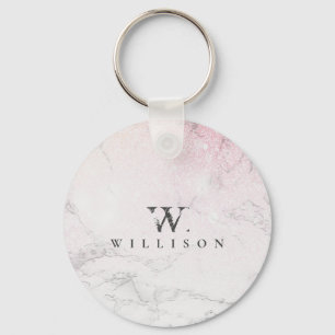 Speciaal Marmer met glittergegevens Sleutelhanger