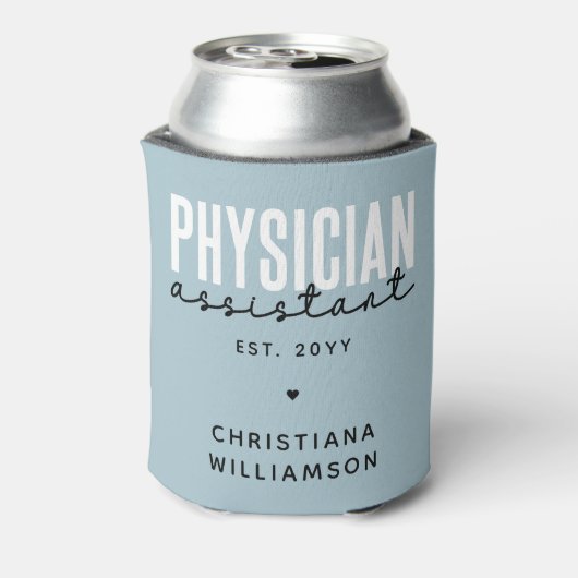 Speciaal medisch assistent PA-Afstuderen Blikjeskoeler (Blikje Achterkant)