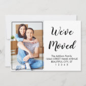 Speciaal modern Cute Black Script-fotografie Aankondiging (Voorkant)