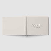 Speciaal modern elegant bruiloft Guest Book Gastenboek (Volledig)