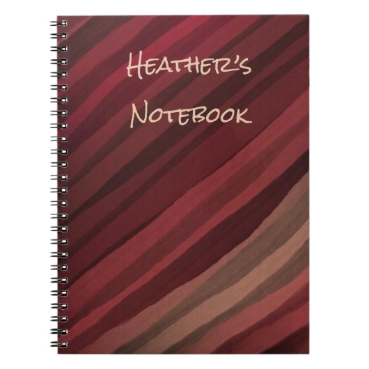 Speciaal modern Notitieboek voor vormgeving (Voorkant)