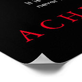 Speciaal Motivatie Poster van Wolf & Fullmoon (Hoek)