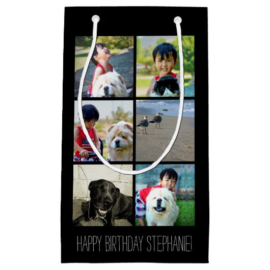 Speciaal multi-foto-mozaïekAfbeelding Klein Cadeauzakje (Voorkant)