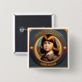 Speciaal Museum Docent Button (Voorkant /achterkant)