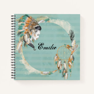 Speciaal Native American Spiral Notitieboek