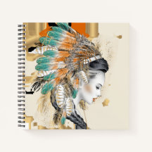 Speciaal Native American Spiral Notitieboek
