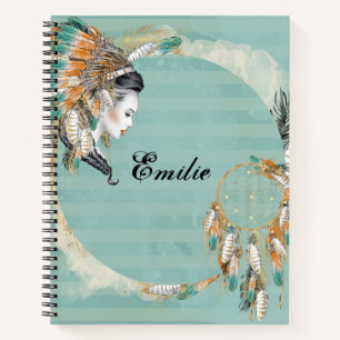 Speciaal Native American Spiral Notitieboek