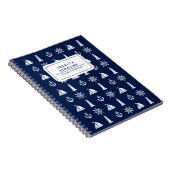Speciaal Nautical Diral Notebook Notitieboek (Rechterzijde)