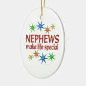 Speciaal Nephew Keramisch Ornament (Links)