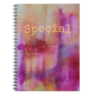 speciaal, notitieboek, dagboek notitieboek