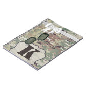 Speciaal Notitieboekleger OCP Camo Uniform Camof Notitieboek (Linkerzijde)