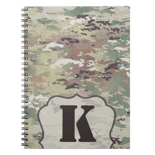 Speciaal Notitieboekleger OCP Camo Uniform Camof Notitieboek (Voorkant)