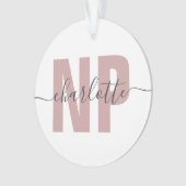 Speciaal NP zuster Practitioner Afstuderen Chic Ornament (voorkant)