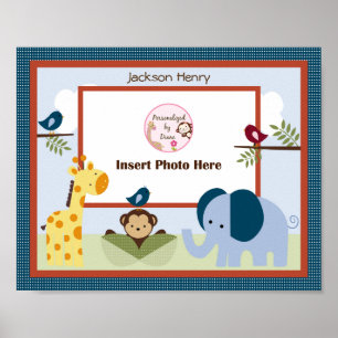 Speciaal Oerwoud 123 Dieren Foto Kunst Poster