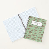 Speciaal Oerwoud Jaguar Animal Pattern Notitieboek (Binnen)