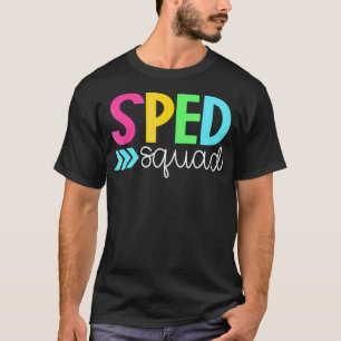Speciaal onderwijs SPED Team Squad T-shirt