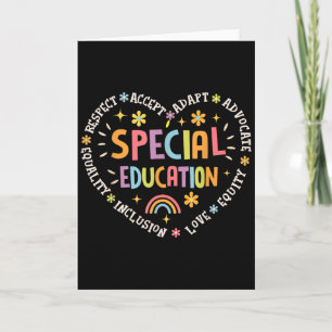 Speciaal Onderwijs Squad Droom Team Sped Leraar Ap Kaart