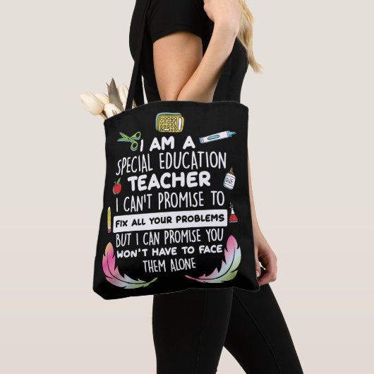 Speciaal onderwijsleraar Autistic Awareness Encou Draagtas (Dichtbij)