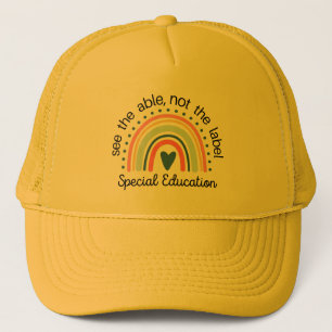 Speciaal onderwijsleraar Shirt, Sped Teacher Trucker Pet
